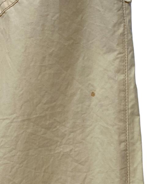 masu（エムエーエスユー）masu (エムエーエスユー) 22SS SCALLOP FLARE PANTS(22エスエス・スカラップ・フレア・パンツ) イエロー サイズ:size42の古着・服飾アイテム