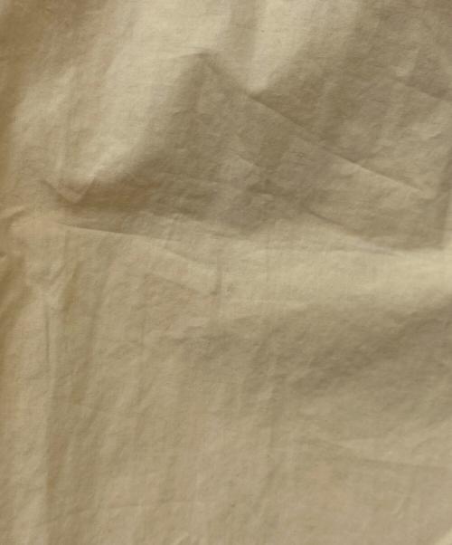 masu（エムエーエスユー）masu (エムエーエスユー) 22SS SCALLOP FLARE PANTS(22エスエス・スカラップ・フレア・パンツ) イエロー サイズ:size42の古着・服飾アイテム