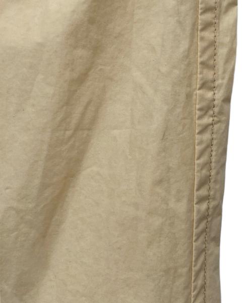 masu（エムエーエスユー）masu (エムエーエスユー) 22SS SCALLOP FLARE PANTS(22エスエス・スカラップ・フレア・パンツ) イエロー サイズ:size42の古着・服飾アイテム