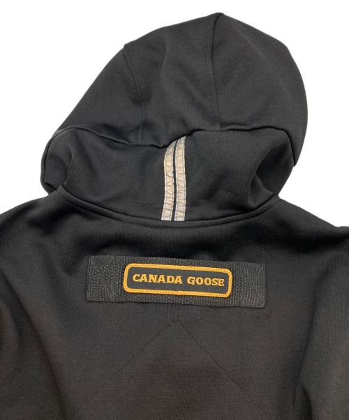 CANADA GOOSE（カナダグース）CANADA GOOSE (カナダグース) SCIENCE RESEARCH HOODY ブラック サイズ:Mの古着・服飾アイテム
