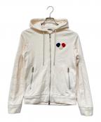 MONCLERモンクレール）の古着「17SS MAGLIA CARDIGAN ジップパーカー」｜アイボリー