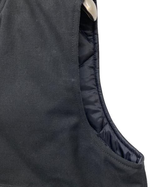 CarHartt（カーハート）CarHartt (カーハート) Relaxed Fit Firm Duck Insulated Rib Collar Vest ブラック サイズ:Lの古着・服飾アイテム