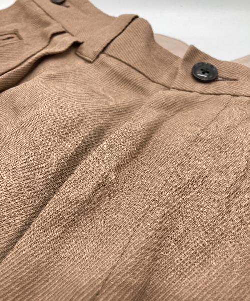 YOKE（ヨーク）YOKE (ヨーク) 21SS PAPER KERSEY セットアップ ブラウン サイズ:size 2の古着・服飾アイテム