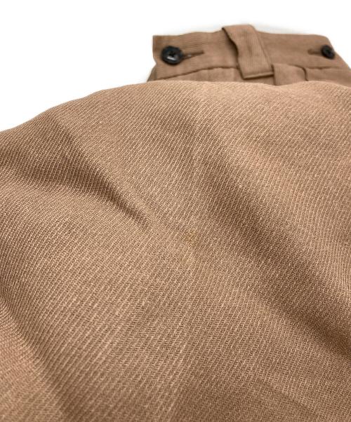 YOKE（ヨーク）YOKE (ヨーク) 21SS PAPER KERSEY セットアップ ブラウン サイズ:size 2の古着・服飾アイテム