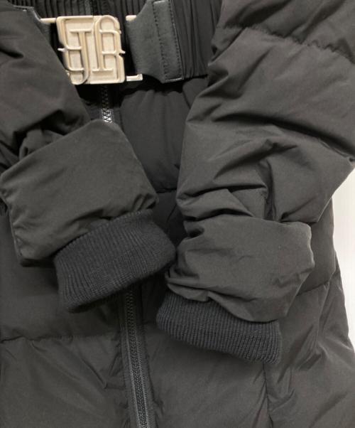 GYDA（ジェイダ）GYDA (ジェイダ) 24AW GDベルト付きロングダウンコート ブラック サイズ:Fの古着・服飾アイテム