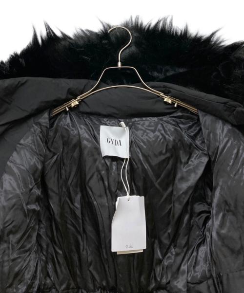GYDA（ジェイダ）GYDA (ジェイダ) 24AW GDベルト付きロングダウンコート ブラック サイズ:Fの古着・服飾アイテム