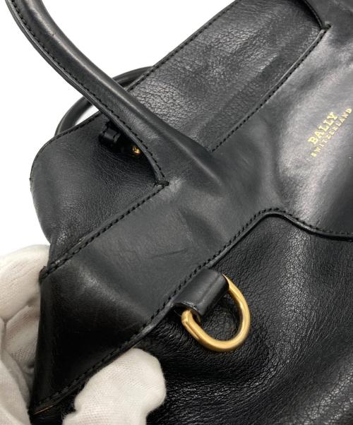 BALLY（バリー）BALLY (バリー) レザートートバッグ ブラック サイズ:-の古着・服飾アイテム