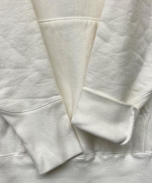 ATON（エイトン）ATON (エイトン) GARMENT DYE URAKE HOODIE ホワイト サイズ:4の古着・服飾アイテム