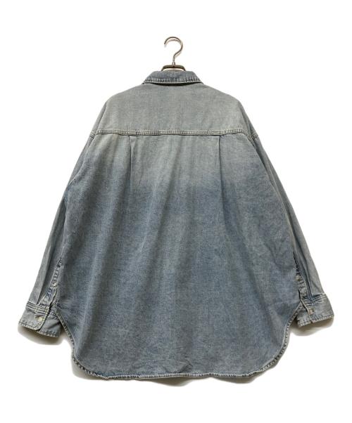 RIVE DROITE（リヴドロワ）RIVE DROITE (リヴドロワ) ビッグデニムシャツ ブルー サイズ:Fの古着・服飾アイテム