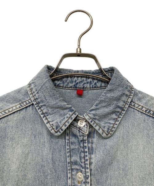 RIVE DROITE（リヴドロワ）RIVE DROITE (リヴドロワ) ビッグデニムシャツ ブルー サイズ:Fの古着・服飾アイテム