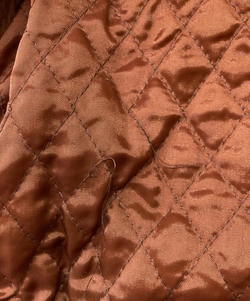 BOSS（ボス）BOSS (ボス) 【ボスジャン】 SUNTORY ORIGINAL DESIGN 古着ファー付きレザージャケット ブラウン サイズ:Mの古着・服飾アイテム