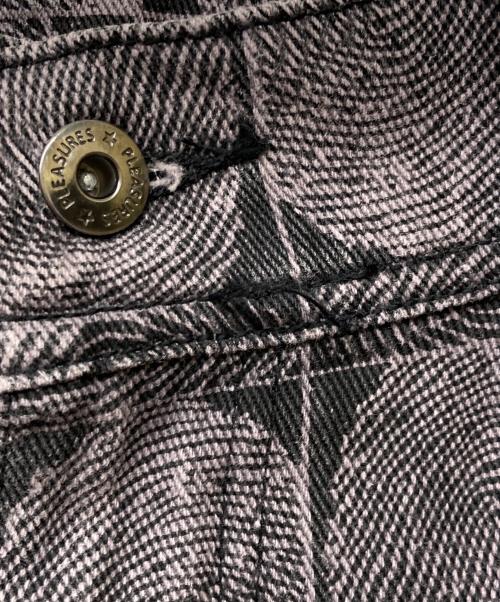 PLEASURES（プレジャーズ）PLEASURES (プレジャーズ) TRACE DENIM PANT グレー サイズ:34の古着・服飾アイテム