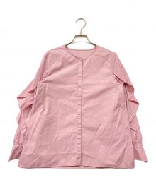 ANAYI（アナイ）の古着「コンパクトコットンラッフルソデブラウス」｜ピンク