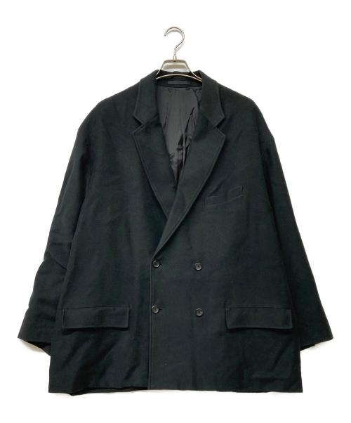 Graphpaper（グラフペーパー）Graphpaper (グラフペーパー) 24AW SUPIMA MOLESKIN DOUBLE JACKET ブラック サイズ:3の古着・服飾アイテム