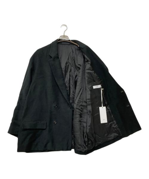 Graphpaper（グラフペーパー）Graphpaper (グラフペーパー) 24AW SUPIMA MOLESKIN DOUBLE JACKET ブラック サイズ:3の古着・服飾アイテム