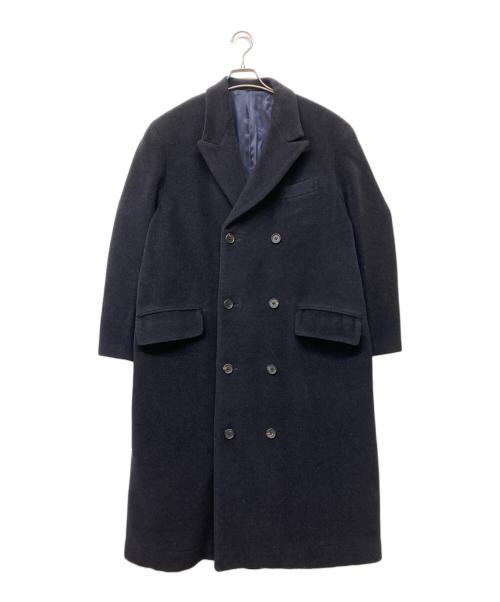 Y's for men（ワイズフォーメン）Y's for men (ワイズフォーメン) ダブルブレストチェスターコート ブラック サイズ:Sの古着・服飾アイテム