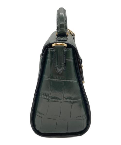 COACH（コーチ）COACH (コーチ) モーガン トップ ハンドル 2WAYバッグ グリーン サイズ:-の古着・服飾アイテム