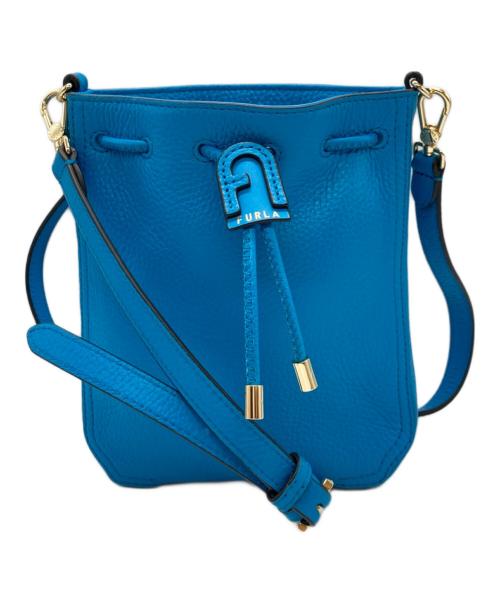 FURLA（フルラ）FURLA (フルラ) アテナミニバッグ ブルー サイズ:-の古着・服飾アイテム