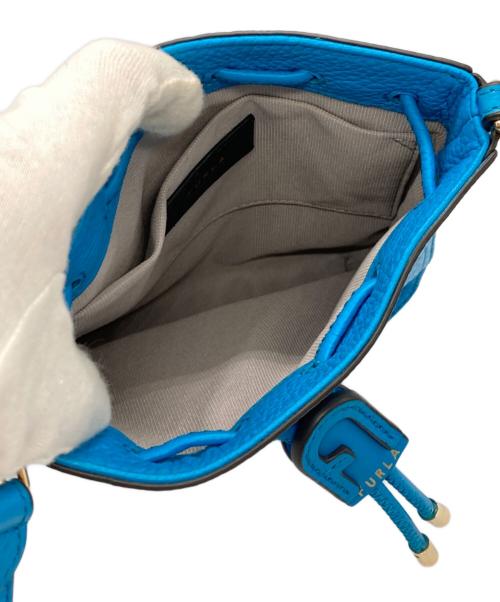 FURLA（フルラ）FURLA (フルラ) アテナミニバッグ ブルー サイズ:-の古着・服飾アイテム