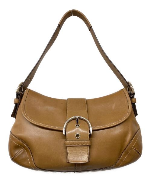 COACH（コーチ）COACH (コーチ) soho leather one shoulder bag ブラウンの古着・服飾アイテム
