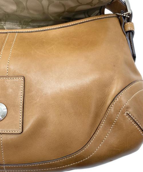 COACH（コーチ）COACH (コーチ) soho leather one shoulder bag ブラウンの古着・服飾アイテム