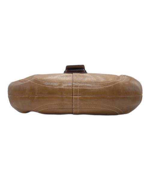 COACH（コーチ）COACH (コーチ) soho leather one shoulder bag ブラウンの古着・服飾アイテム