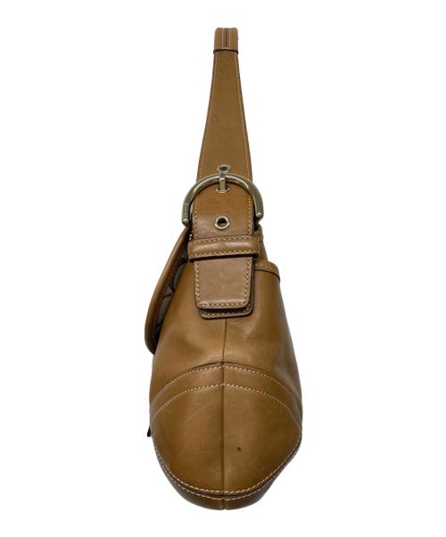 COACH（コーチ）COACH (コーチ) soho leather one shoulder bag ブラウンの古着・服飾アイテム