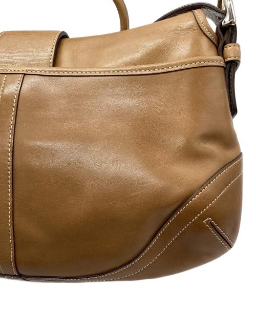 COACH（コーチ）COACH (コーチ) soho leather one shoulder bag ブラウンの古着・服飾アイテム