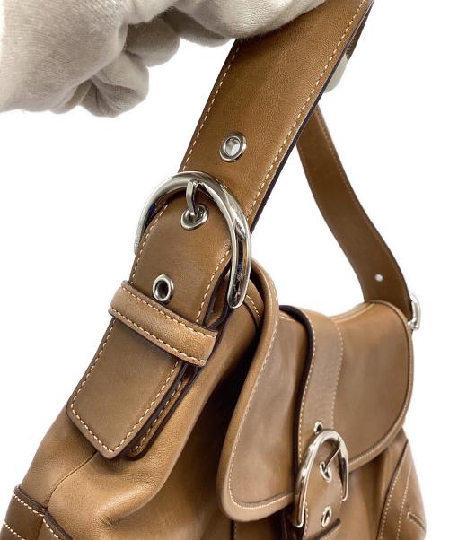 COACH（コーチ）COACH (コーチ) soho leather one shoulder bag ブラウンの古着・服飾アイテム