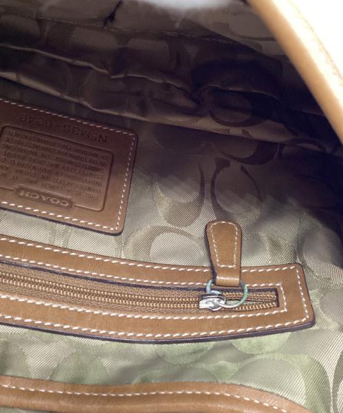 COACH（コーチ）COACH (コーチ) soho leather one shoulder bag ブラウンの古着・服飾アイテム