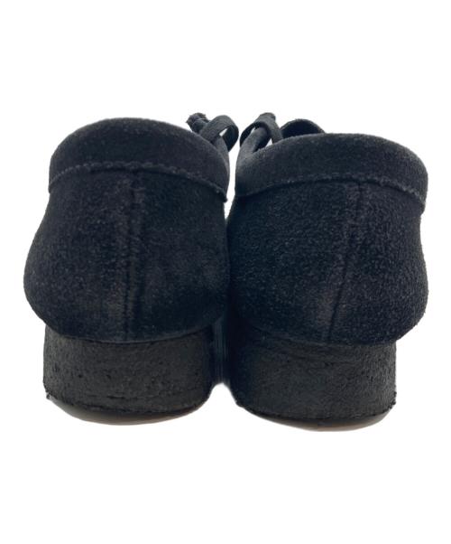CLARKS（クラークス）CLARKS (クラークス) Wallabee（ワラビー） ブラック サイズ:24の古着・服飾アイテム