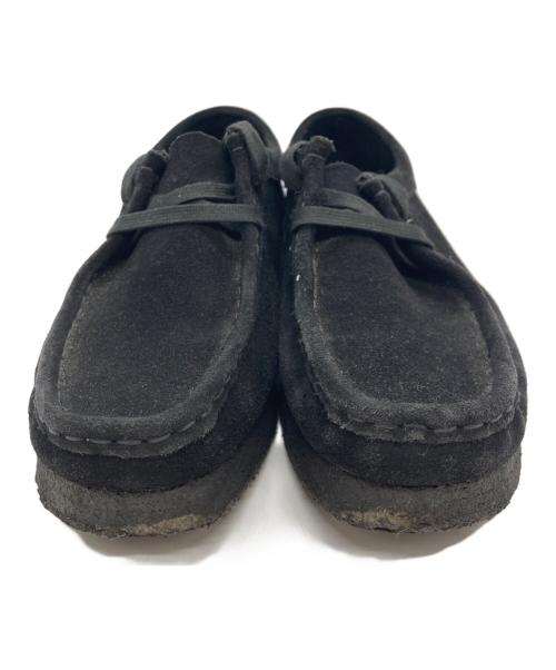 CLARKS（クラークス）CLARKS (クラークス) Wallabee（ワラビー） ブラック サイズ:24の古着・服飾アイテム