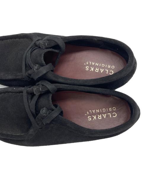 CLARKS（クラークス）CLARKS (クラークス) Wallabee（ワラビー） ブラック サイズ:24の古着・服飾アイテム