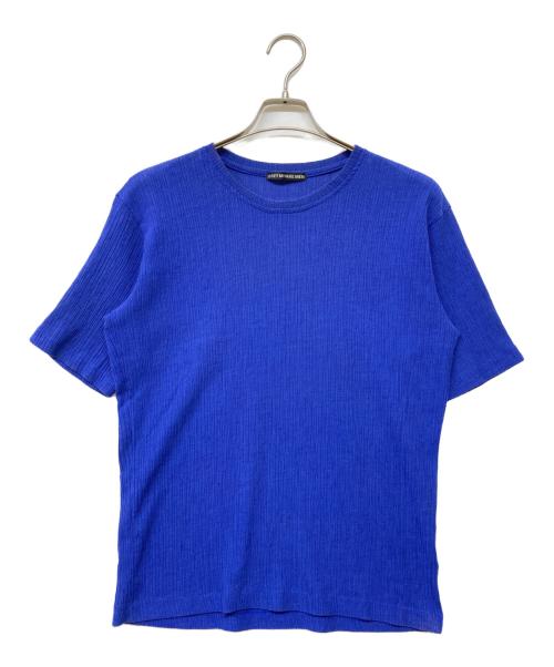 ISSEY MIYAKE MEN（イッセイミヤケメン）ISSEY MIYAKE MEN (イッセイミヤケメン) プリーツクルーネックT ブルー サイズ:SIZE 1の古着・服飾アイテム
