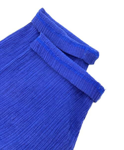 ISSEY MIYAKE MEN（イッセイミヤケメン）ISSEY MIYAKE MEN (イッセイミヤケメン) プリーツクルーネックT ブルー サイズ:SIZE 1の古着・服飾アイテム