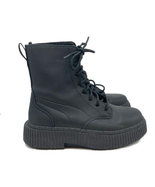 PUMA（プーマ）PUMA (プーマ) DINARA BOOTS(ディナーラ ブーツ) ブラック サイズ:size23㎝の古着・服飾アイテム