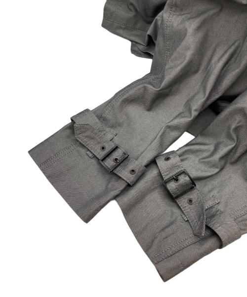 BLACK LABEL CRESTBRIDGE（ブラックレーベル クレストブリッジ）BLACK LABEL CRESTBRIDGE (ブラックレーベル クレストブリッジ) チェックライナー付きベルテッドトレンチコート グレー サイズ:Lの古着・服飾アイテム