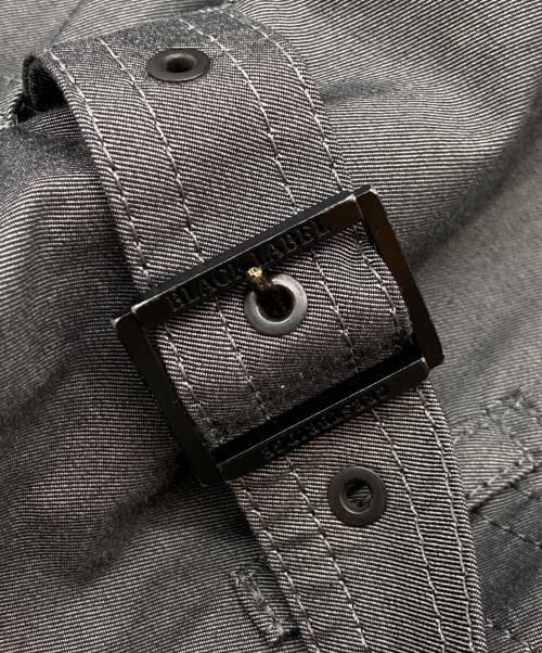 BLACK LABEL CRESTBRIDGE（ブラックレーベル クレストブリッジ）BLACK LABEL CRESTBRIDGE (ブラックレーベル クレストブリッジ) チェックライナー付きベルテッドトレンチコート グレー サイズ:Lの古着・服飾アイテム