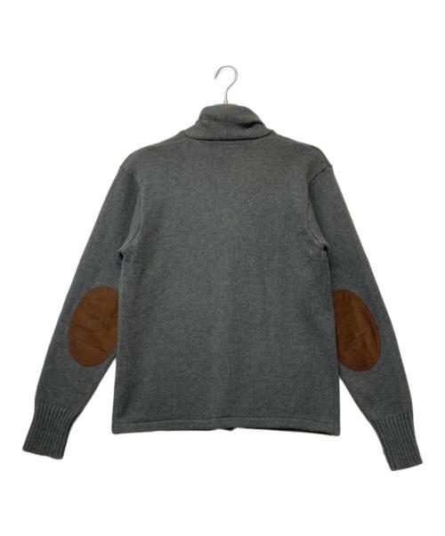 cheswick（チェスウィック）cheswick (チェスウィック) エルボーパッチワッペンカーディガン グレー サイズ:SIZEMの古着・服飾アイテム