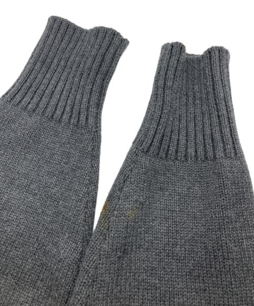 cheswick（チェスウィック）cheswick (チェスウィック) エルボーパッチワッペンカーディガン グレー サイズ:SIZEMの古着・服飾アイテム