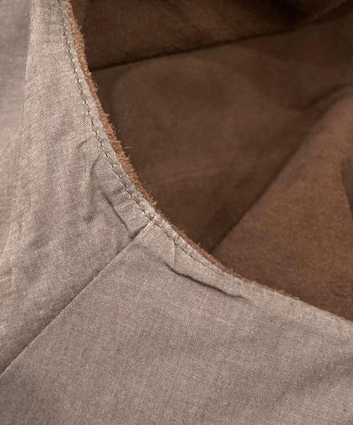 6(ROKU) BEAUTY&YOUTH（ロク ビューティーアンドユース）6(ROKU) BEAUTY&YOUTH (ロク ビューティーアンドユース) SUEDE FRINGE VEST ブラウン サイズ:-の古着・服飾アイテム