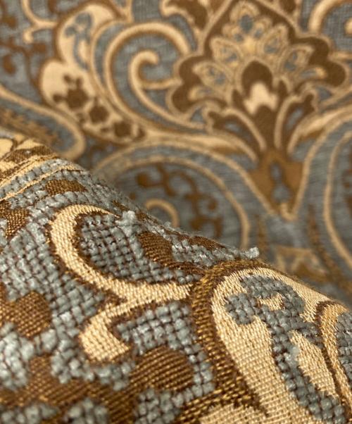 cheers（チアーズ）cheers (チアーズ) ペイズリー柄スウィングトップ ブラウン サイズ:XLの古着・服飾アイテム