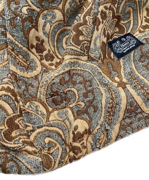 cheers（チアーズ）cheers (チアーズ) ペイズリー柄スウィングトップ ブラウン サイズ:XLの古着・服飾アイテム