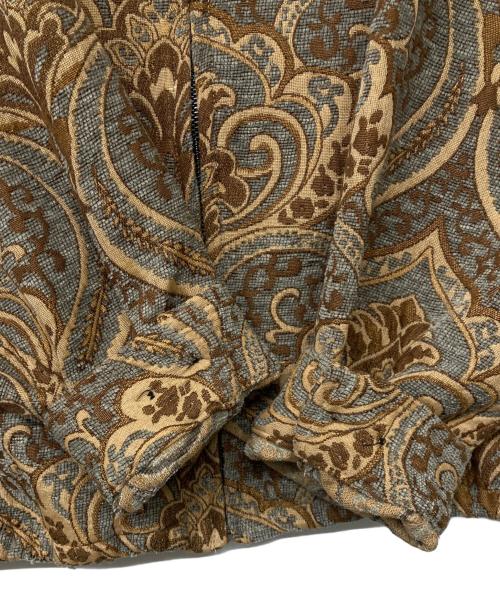 cheers（チアーズ）cheers (チアーズ) ペイズリー柄スウィングトップ ブラウン サイズ:XLの古着・服飾アイテム