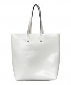 MARNIマルニ）の古着「レザートートバッグ」｜ホワイト