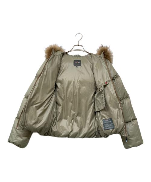 DUVETICA（デュベティカ）DUVETICA (デュベティカ) Adhara（アダラ） ラクーンファーダウンジャケット オリーブ サイズ:40の古着・服飾アイテム