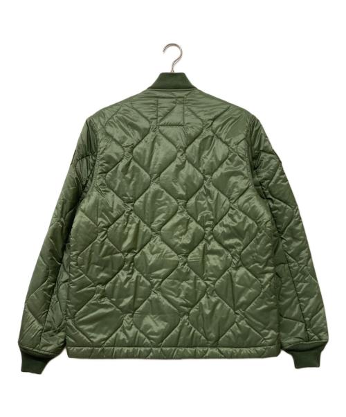 ALPHA（アルファ）ALPHA (アルファ) リブキルトジャケット パッチドWAPPEN グリーン サイズ:ＸＬの古着・服飾アイテム