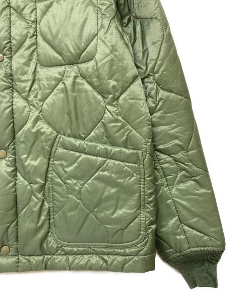 ALPHA（アルファ）ALPHA (アルファ) リブキルトジャケット パッチドWAPPEN グリーン サイズ:ＸＬの古着・服飾アイテム