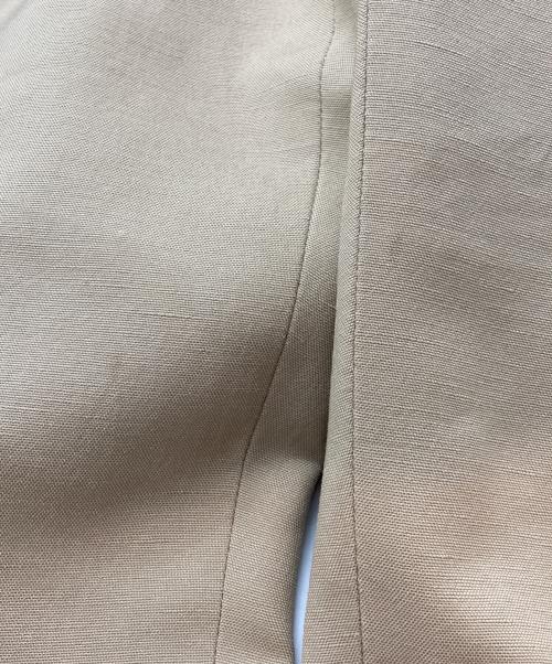 uncrave（アンクレイヴ）uncrave (アンクレイヴ) クリスピーリネン パンツ ベージュ サイズ:１の古着・服飾アイテム