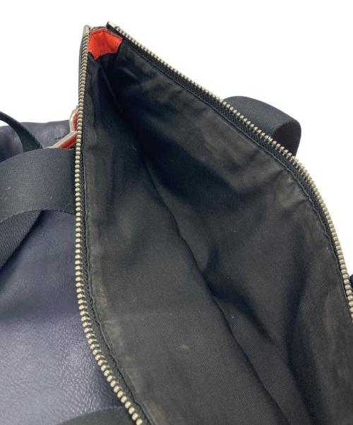 COACH（コーチ）COACH (コーチ) FOLDOVER TOTE レッド×ネイビー サイズ:-の古着・服飾アイテム